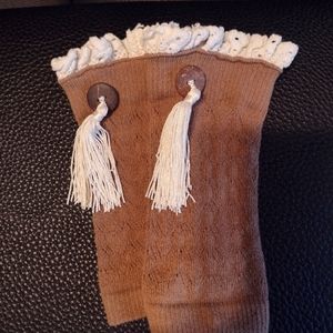 NWOT Boot cuffs